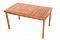 Fiksni vrtni stol pravokutnik HARMONY 150x90 cm (tikovina)