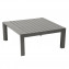 Aluminijski stol 89x89 cm VANCOUVER (sivo-smeđi)