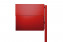 Poštanska kutija RADIUS DESIGN (LETTERMANN XXL 2 STOJEĆA crvena 568R) crvena - Crvena