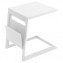 Metalni stolić LISBON (bijeli) - bijela