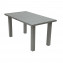 Aluminijski stol podesiv po visini 140x80 cm TITANIJ (2u1)