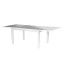 Aluminijski stol VERMONT 160/254 cm (bijeli) - Bijela