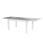 Aluminijski stol VERMONT 216/316 cm (bijeli) - Bijela