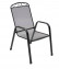 Metalna stolica GREY (crna) - crna boja u spreju RAL