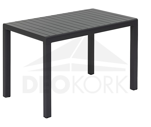 Aluminijski stol ACAPULCO 116x70 cm (antracit)