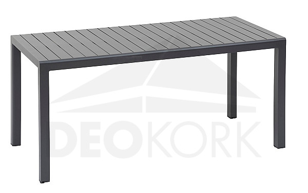 Aluminijski stol ACAPULCO 161x74 cm (antracit)