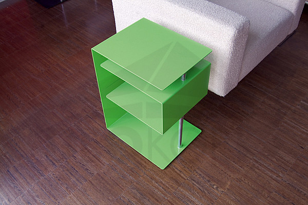 Stol RADIUS DESIGN (X-CENTRIC TABLE grün 530D) zeleni