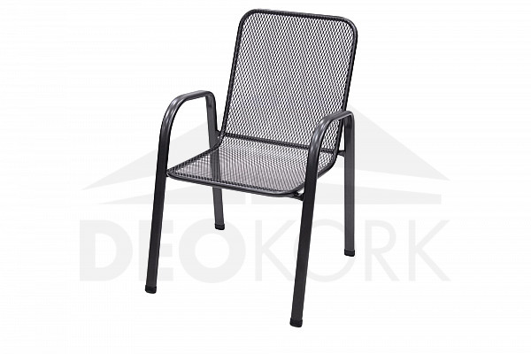 Metalna stolica (fotelja) Saga niska