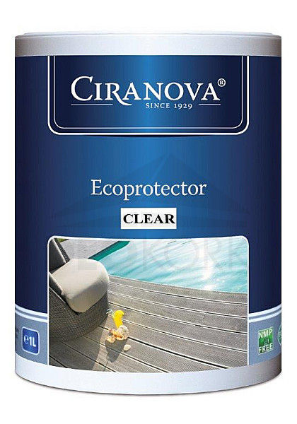 Zaštitno sredstvo Ciranova - ECOPROTECTOR CLEAR teak oil 1 l