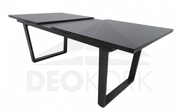 Aluminijski stol LIVORNO 180/240 x 100 cm