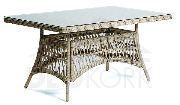 Vrtni stol od umjetnog ratana OXFORD 160x90 cm