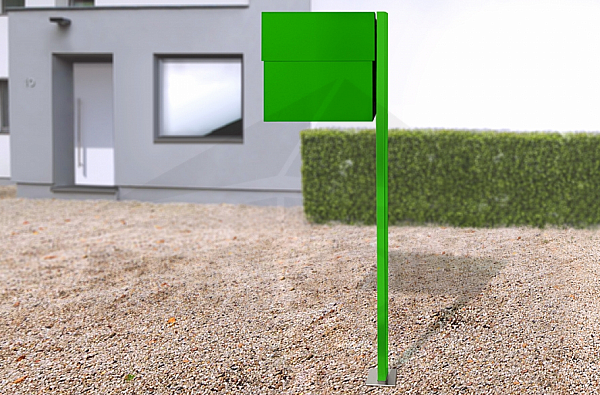 Poštanska kutija RADIUS DESIGN (LETTERMANN XXL 2 STANDING zelena 568B) zelena