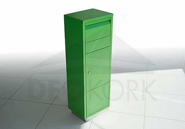 Poštanska kutija RADIUS DESIGN (LETTERMANN standing ovation 2 zelena 601B) zelena