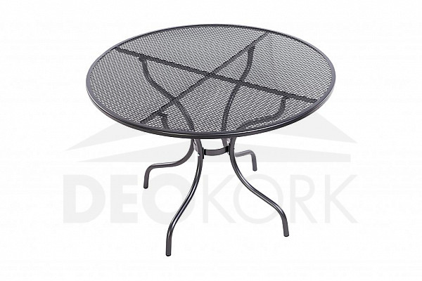 Metalni stol bez otvora za suncobran ø105 cm
