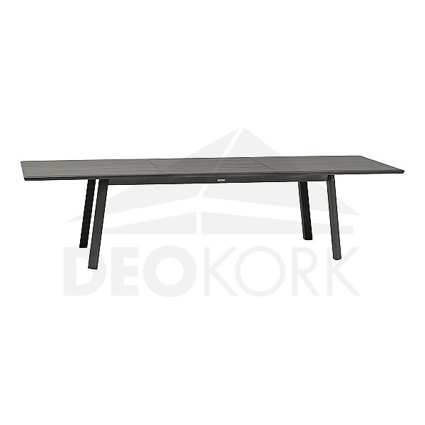 Aluminijski stol NOVARA 220/314 cm (antracit)