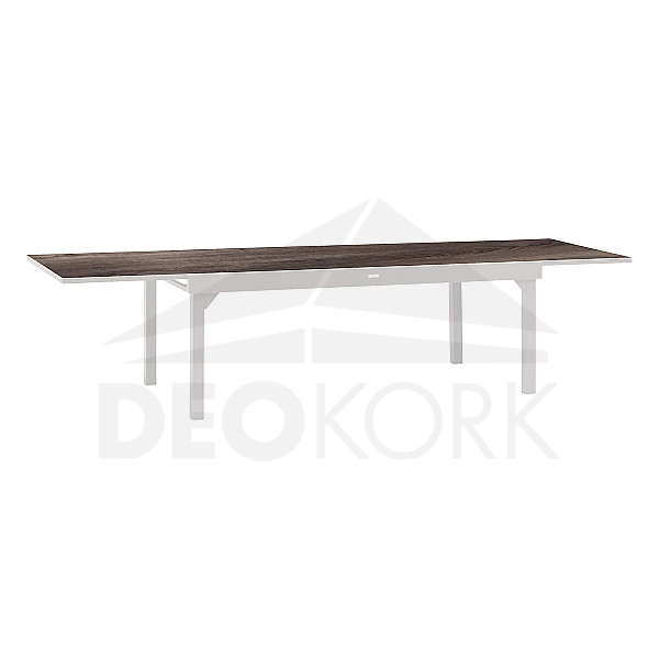 Aluminijski stol VALENCIA 200/320 cm (bijeli)