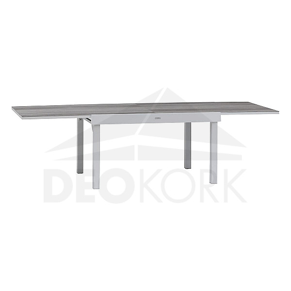 Aluminijski stol VALENCIA 135/270 cm (bijeli)