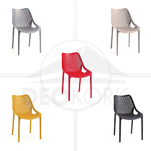 Plastična stolica DUBLIN (razne boje)