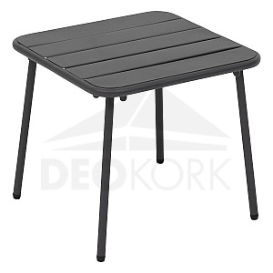 Aluminijski pomoćni stol CARMEN 45x45 cm (antracit)