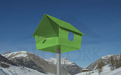 Kućica za ptice RADIUS DESIGN (PIEPSHOW XXL grün 529D) zelena