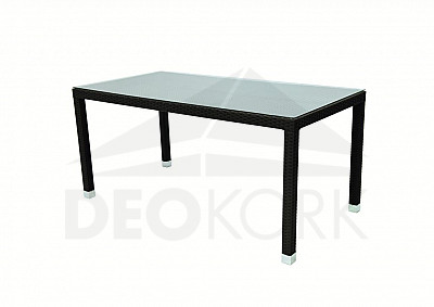 Vrtni stol od ratana NAPOLI 160x80 cm (smeđi)