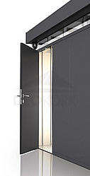Dodatna vrata za kuću Biohort CasaNova (srebrna metalik)