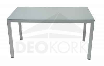 Aluminijski blagovaonski stol 140 x 80 cm GRENADA