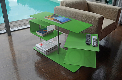 RADIUS DESIGN stol (X-CENTRIC TABLE 2 zelena 570D) zelena