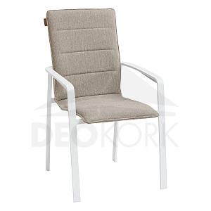 Aluminijska fotelja CAPRI (bijela)