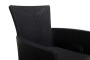 Vrtna stolica od umjetnog ratana HAVANA (antracit)