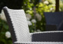 Vrtna stolica od umjetnog ratana HAVANA (antracit)