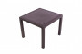 Vrtni stol od umjetnog ratana MANHATTAN 95x95 cm (smeđi)