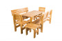 Masivna drvena vrtna stolica TEA 01 debljine 38 mm