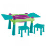 Dječji multifunkcionalni stol PLAY (plavo-zeleni)