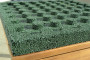 Gumena pločica zelena 40 x 500 x 500 mm