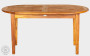 Vrtni stol od tikovine DANTE 160x90 cm