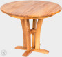 Vrtni stol od tikovine DANTE ⌀ 100 cm