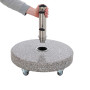 Doppler mobilni granitni stalak s kotačima Expert 50kg CLICK-IT
