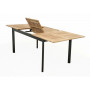 Sklopivi aluminijski stol CONCEPT 150/210x90 cm (tikovina)