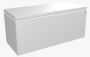 Kutija dizajnerske namjene LoungeBox (srebrna metalik)