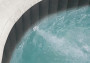 Hidromasažni bazen na napuhavanje Deluxe Octagon sustav slane vode za 4 osobe (mjehurići+masaža+mlaznice) 800L