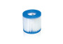 Whirlpool na napuhavanje Deluxe Octagon sustav slane vode za 6 osoba (mjehurići+masaža+mlaznice) 1100L