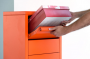 Poštanska kutija RADIUS DESIGN (LETTERMANN standing ovation 2 narančasta 601A) narančasta