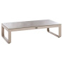 Aluminijski stol MINNESOTA 120x60 cm (siva)