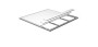 Baza za ravne čvrste površine BIOHORT Highline H3 - 252 × 212 cm