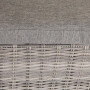 Ležaljka NOAH od ratana uklj. jastuci (sivi)