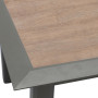 Aluminijski stol VERMONT 216/316 cm (sivo-smeđi)