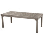 Aluminijski stol FLORENCE 200/320 cm (sivo-smeđi)