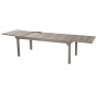 Aluminijski stol FLORENCE 200/320 cm (sivo-smeđi)