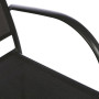 Aluminijska fotelja s tkaninom VALENCIA (antracit)